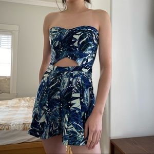 Summer Strapless Romper